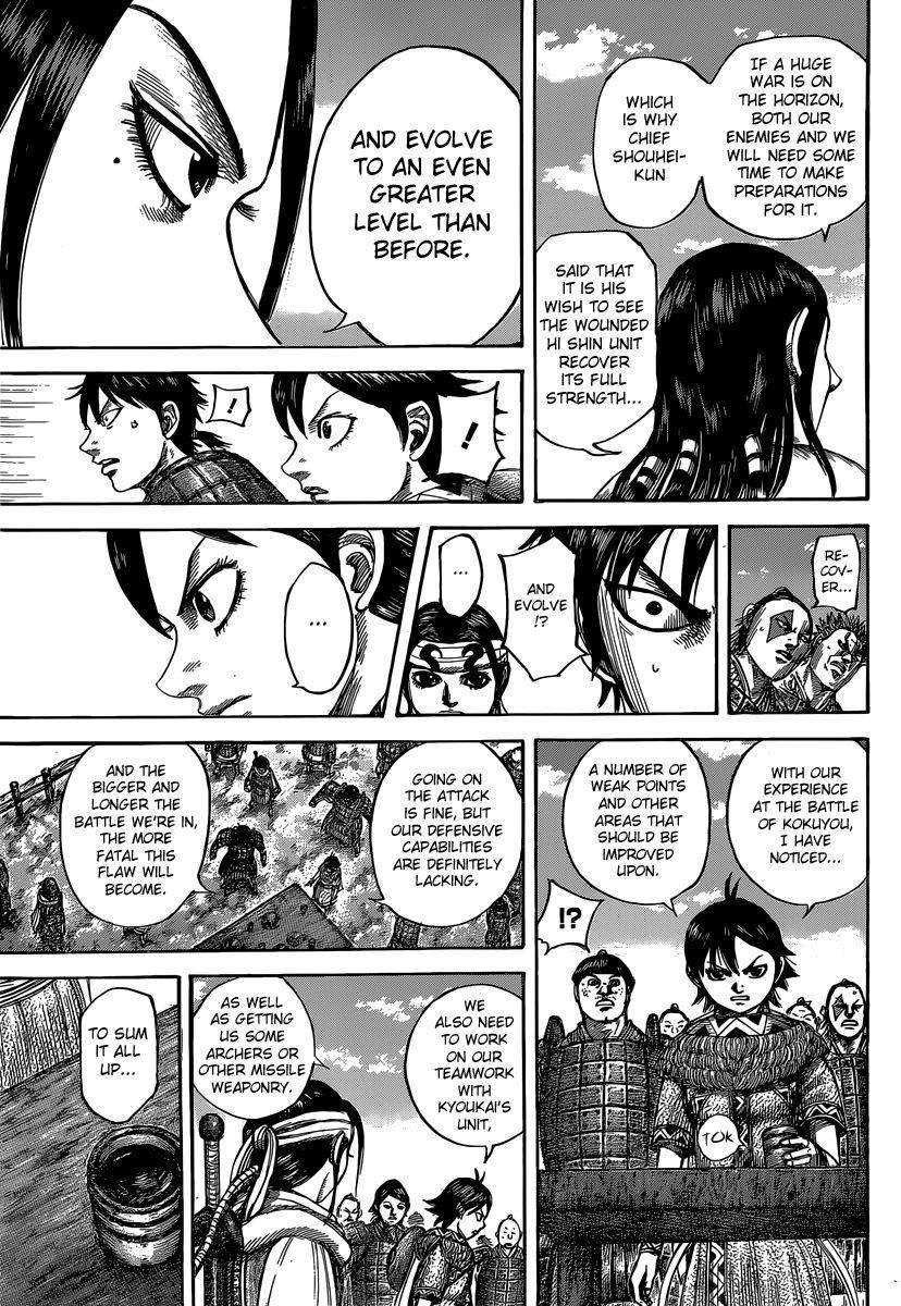 Kingdom Chapter 485 - Page 12 in English