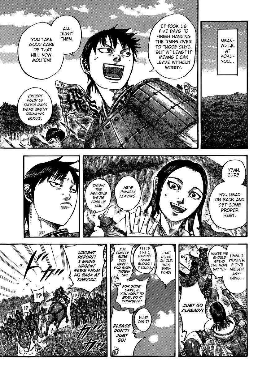 Kingdom Chapter 486 - Page 9 in English