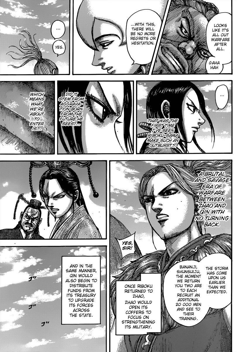 Kingdom Chapter 491 - Page 17 in English