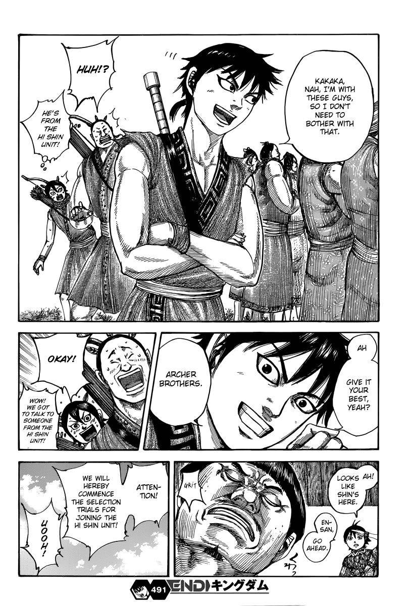 Kingdom Chapter 491 - Page 20 in English