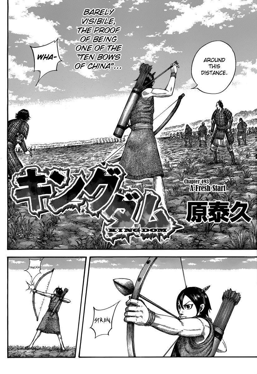 Kingdom Chapter 493 - Page 4 in English