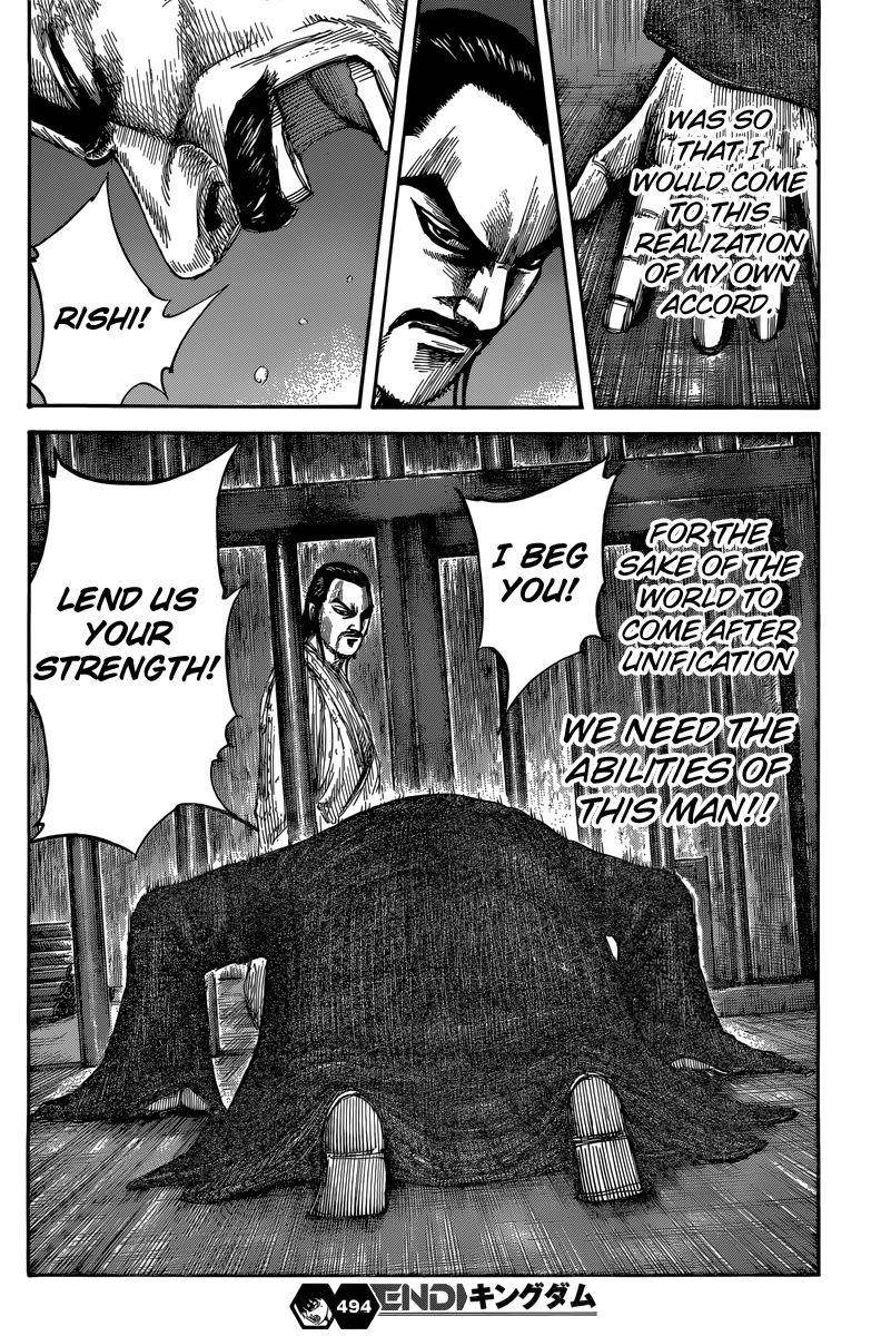Kingdom Chapter 494 - Page 20 in English