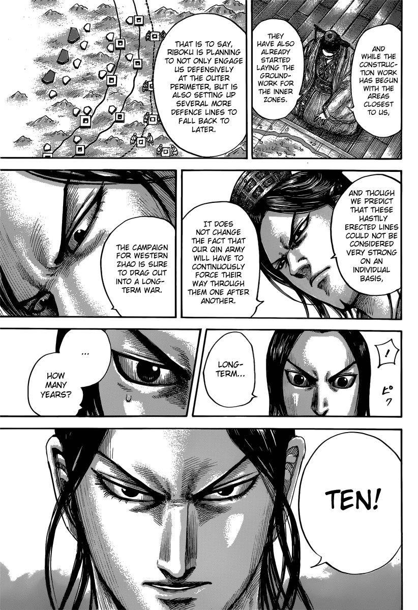 Kingdom Chapter 495 - Page 13 in English