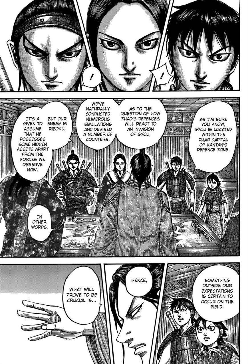 Kingdom Chapter 497 - Page 9 in English