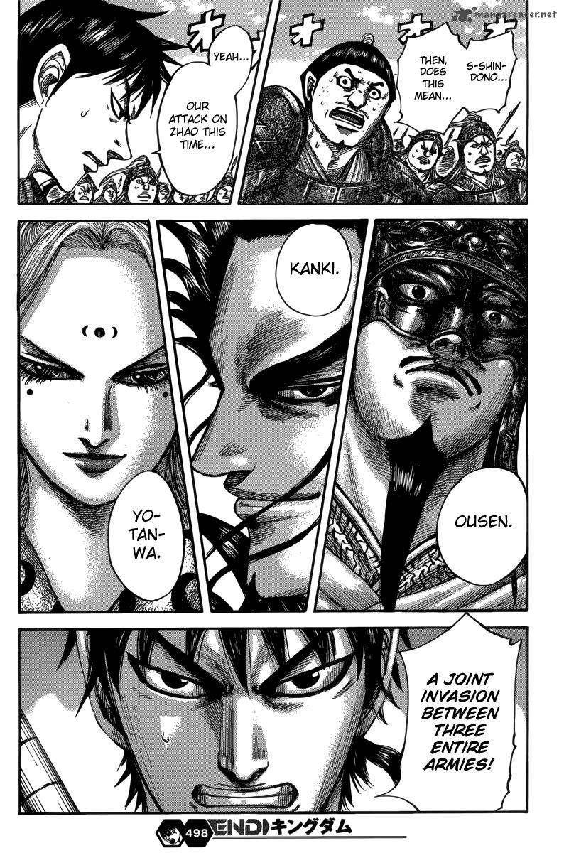 Kingdom Chapter 498 - Page 16 in English