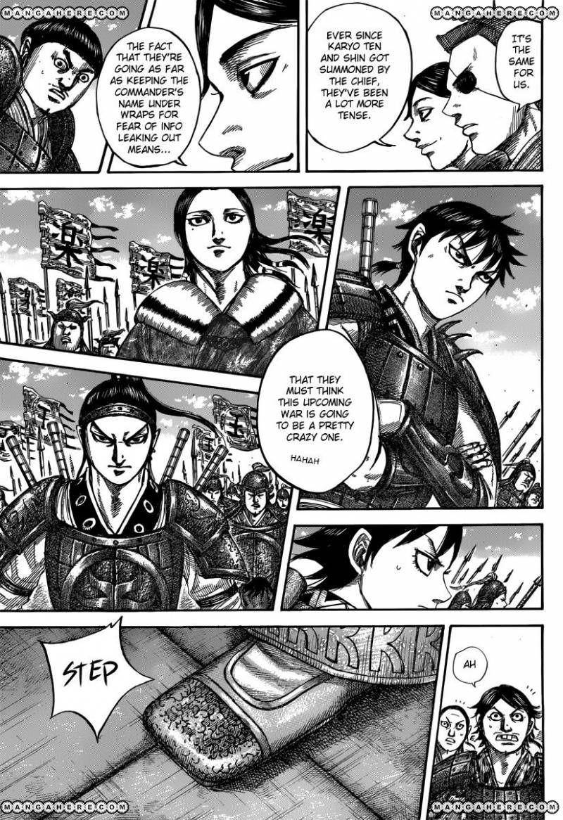 Kingdom Chapter 498 - Page 4 in English