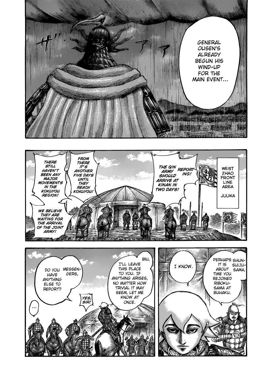 Kingdom Chapter 501 - Page 9 in English