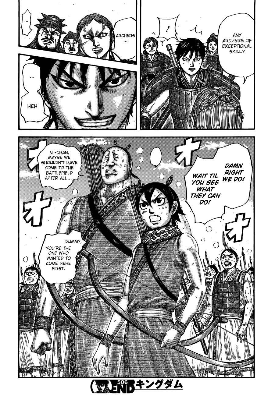 Kingdom Chapter 506 - Page 19 in English