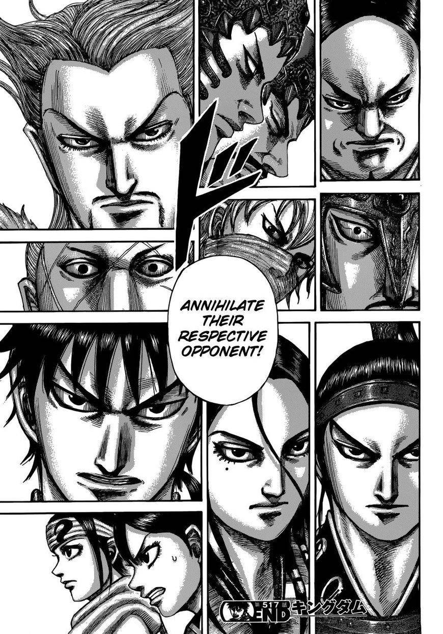 Kingdom Chapter 517 - Page 20 in English