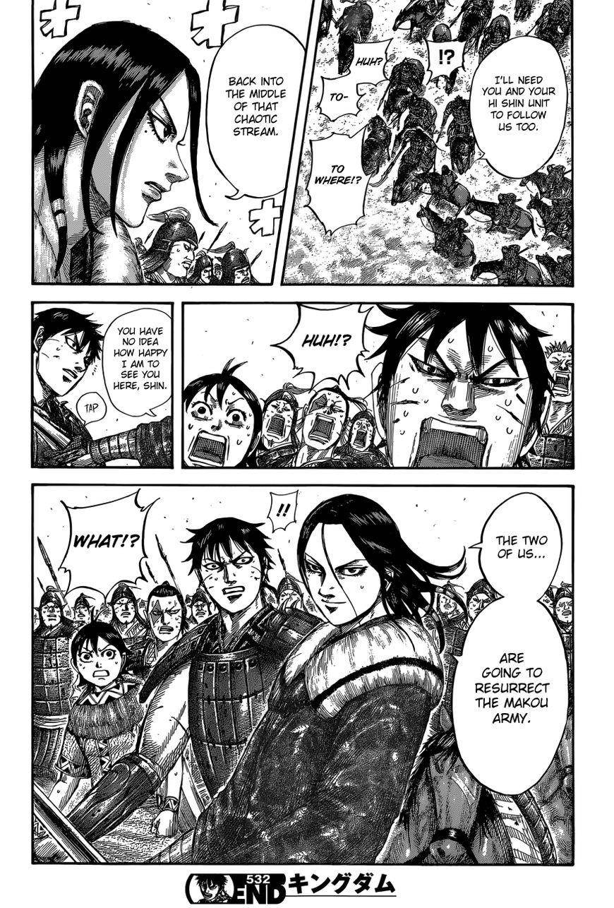 Kingdom Chapter 532 - Page 20 in English