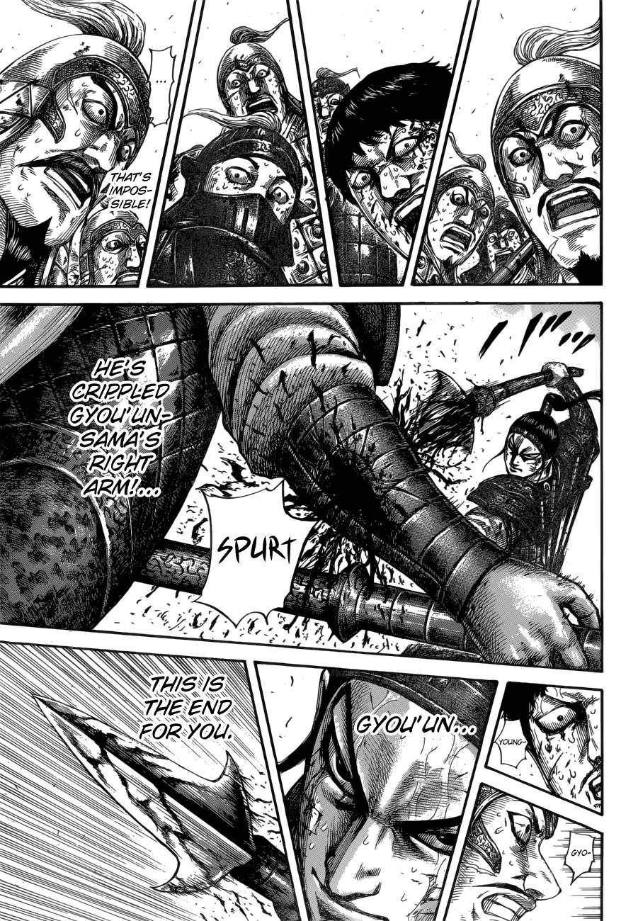 Kingdom Chapter 586 - Page 14 in English