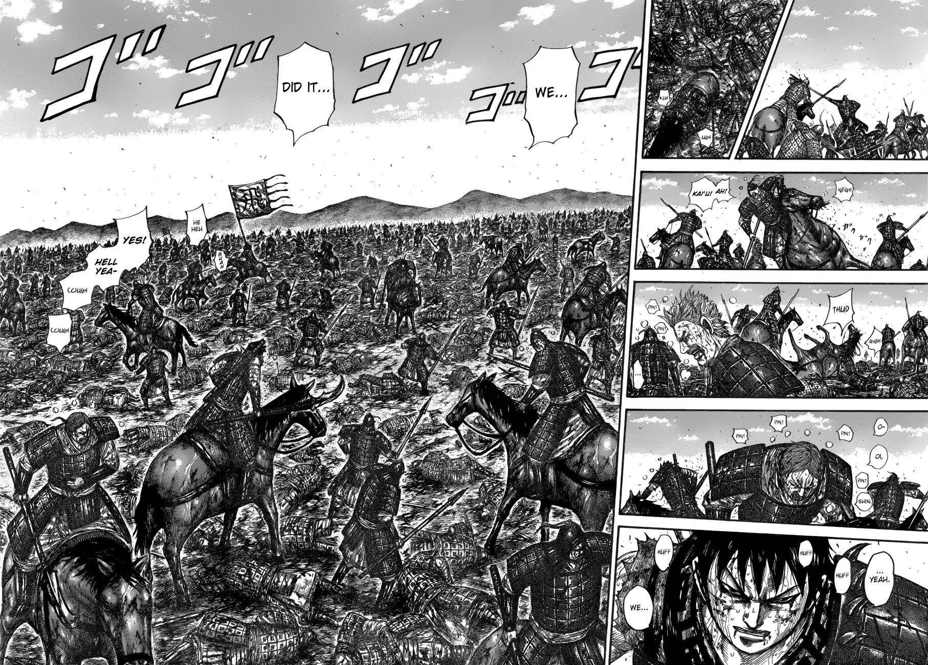 Kingdom Chapter 595 - Page 10 in English