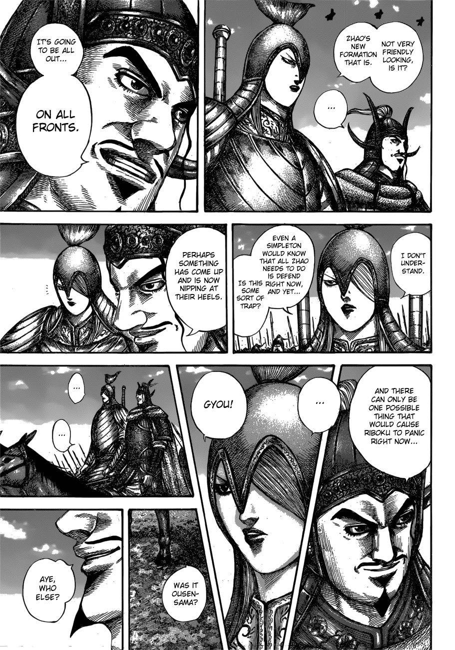 Kingdom Chapter 603 - Page 12 in English