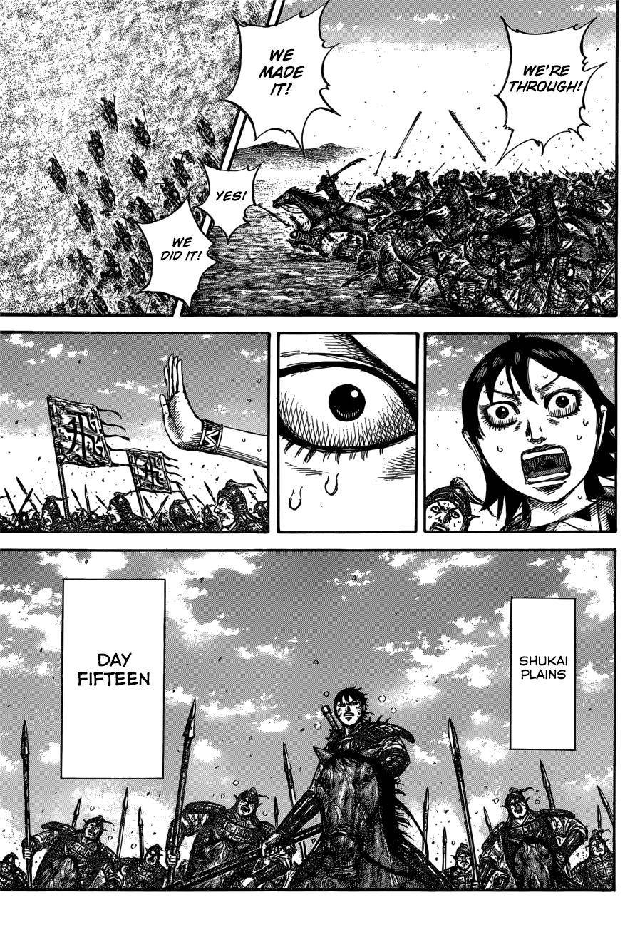 Kingdom Chapter 613 - Page 11 in English