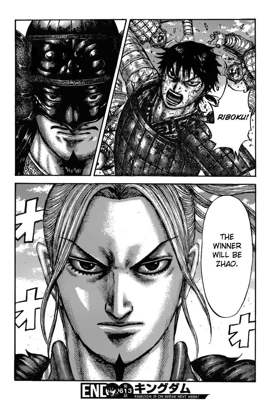 Kingdom Chapter 613 - Page 20 in English