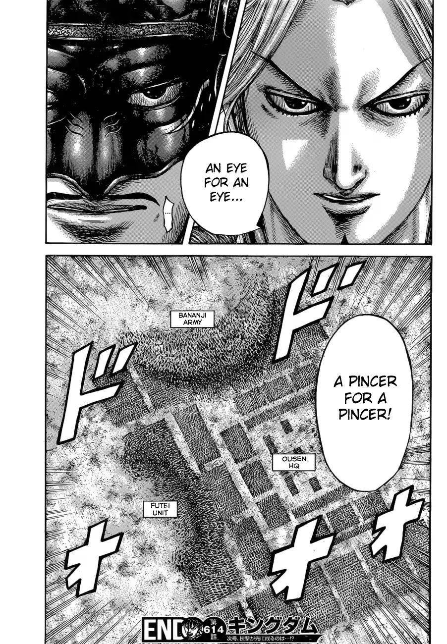 Kingdom Chapter 614 - Page 20 in English