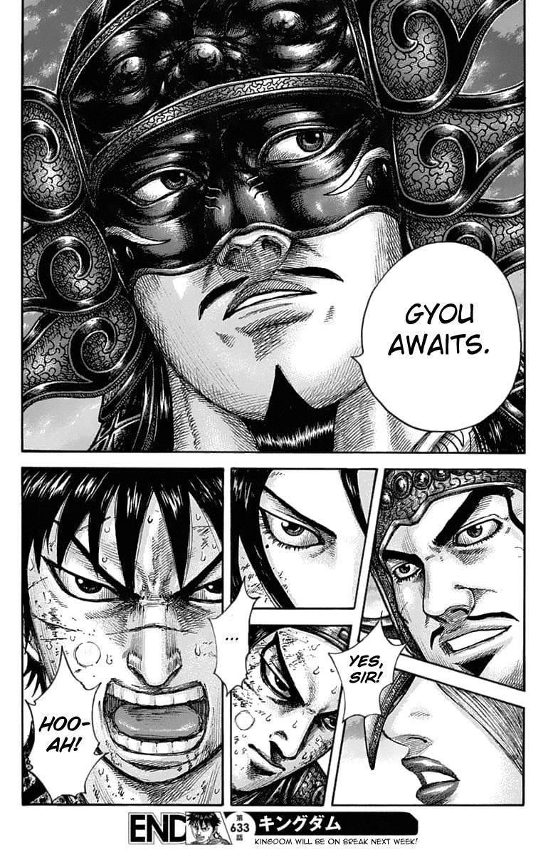 Kingdom Chapter 633 - Page 19 in English