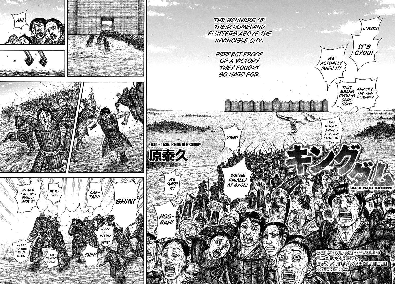 Kingdom Chapter 636 - Page 4 in English