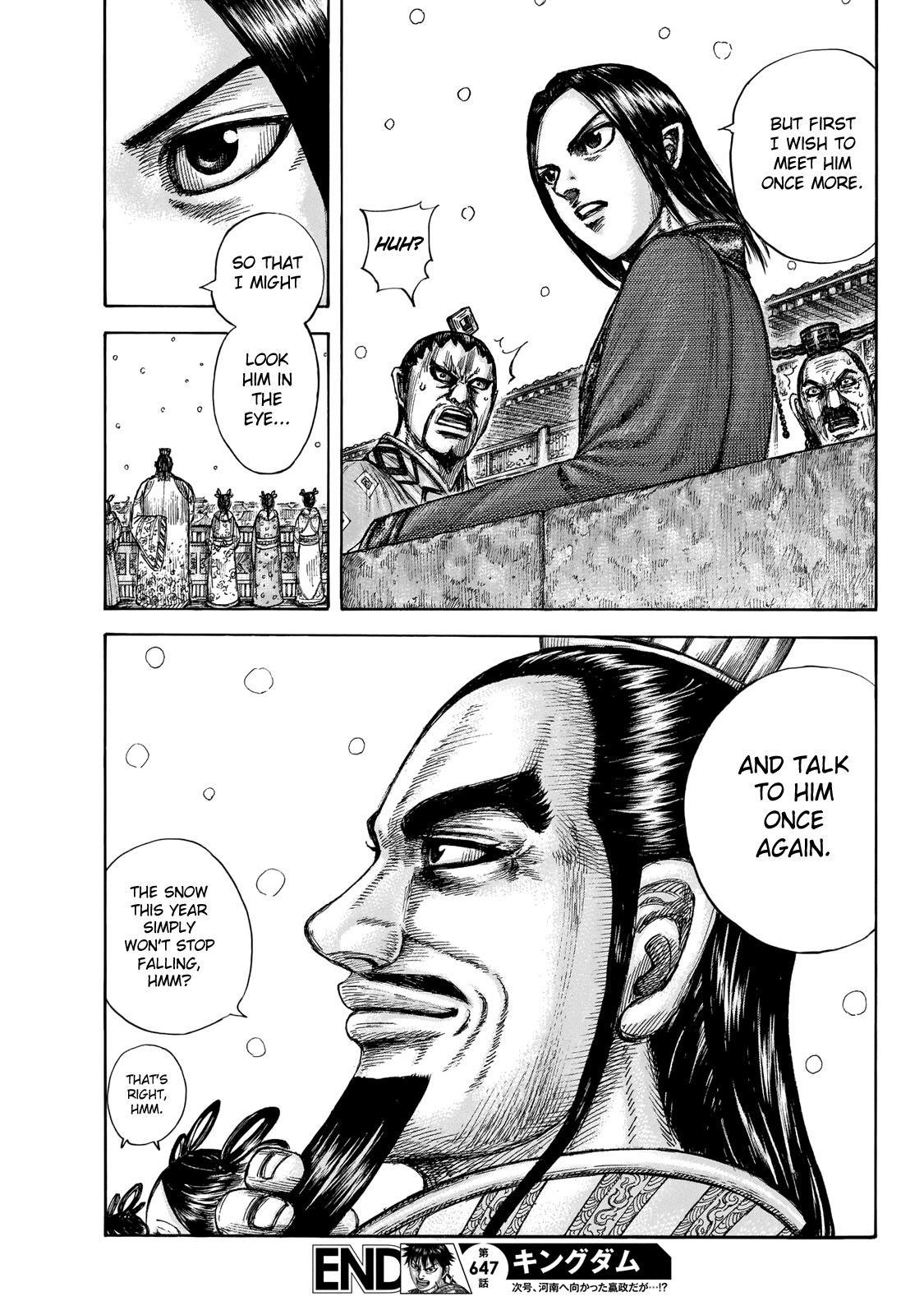 Kingdom Chapter 647 - Page 21 in English