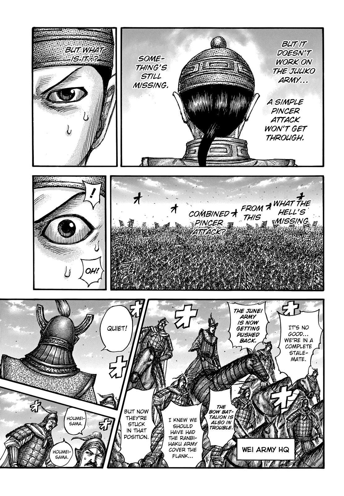Kingdom Chapter 655 - Page 12 in English