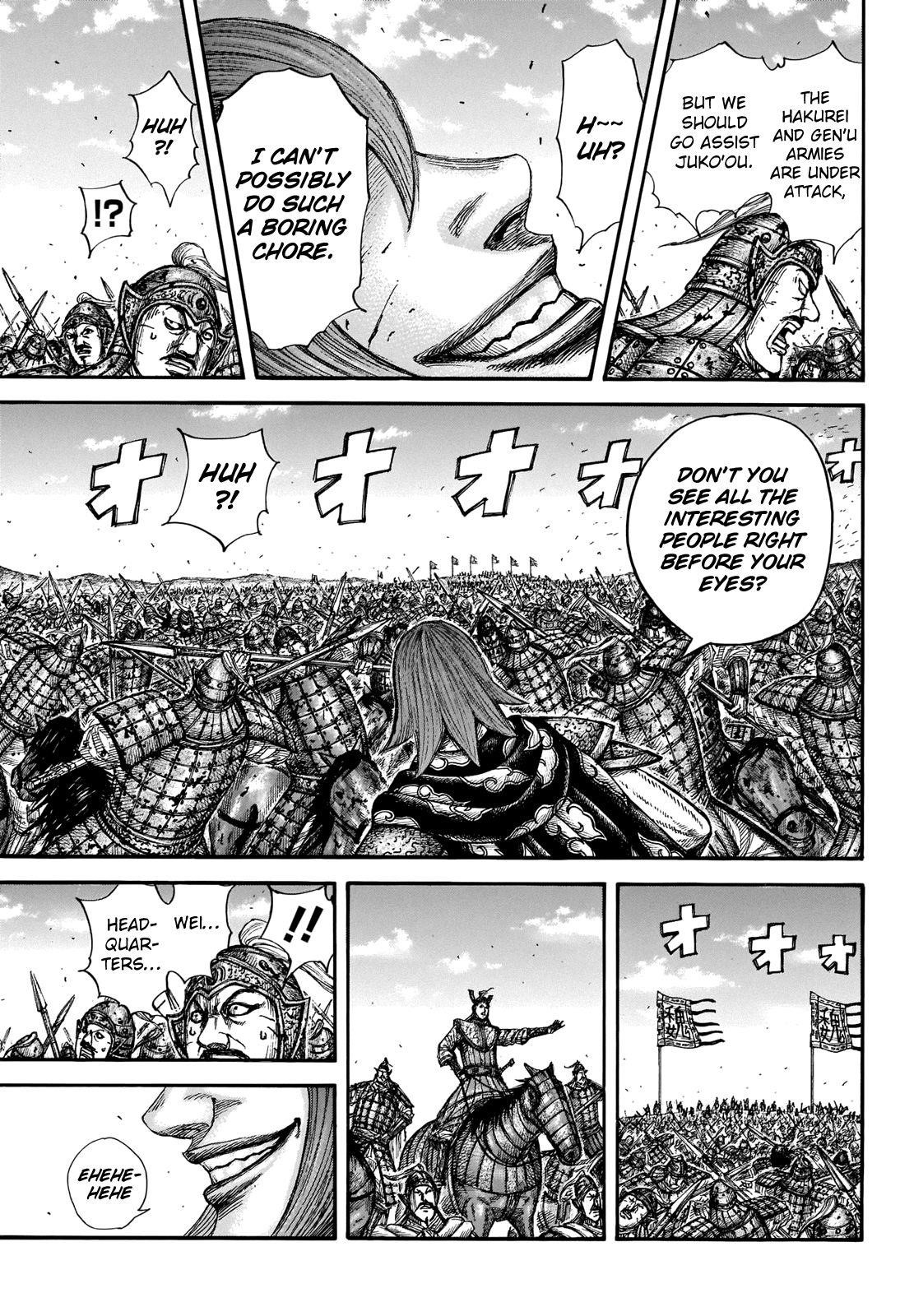 Kingdom Chapter 656 - Page 12 in English