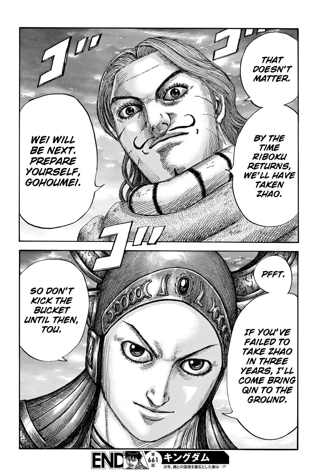 Kingdom Chapter 661 - Page 21 in English