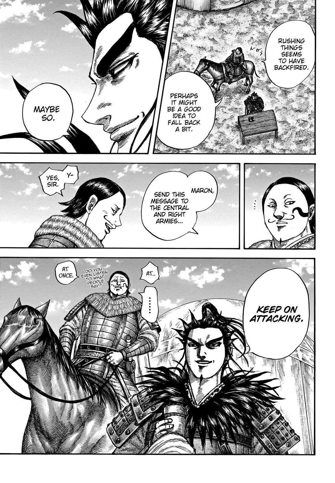 Kingdom Chapter 675 - Page 13 in English