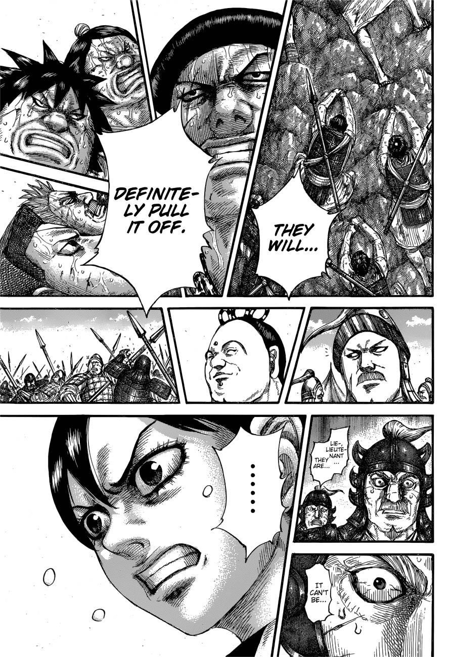 Kingdom Chapter 681 - Page 19 in English