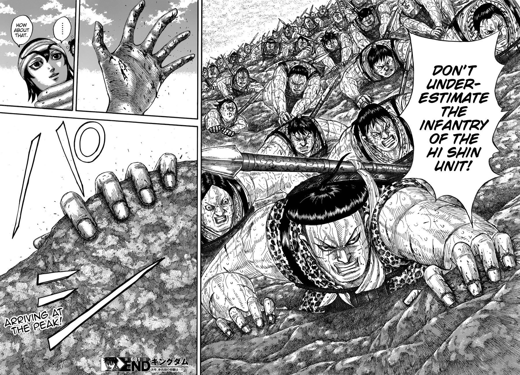 Kingdom Chapter 681 - Page 20 in English