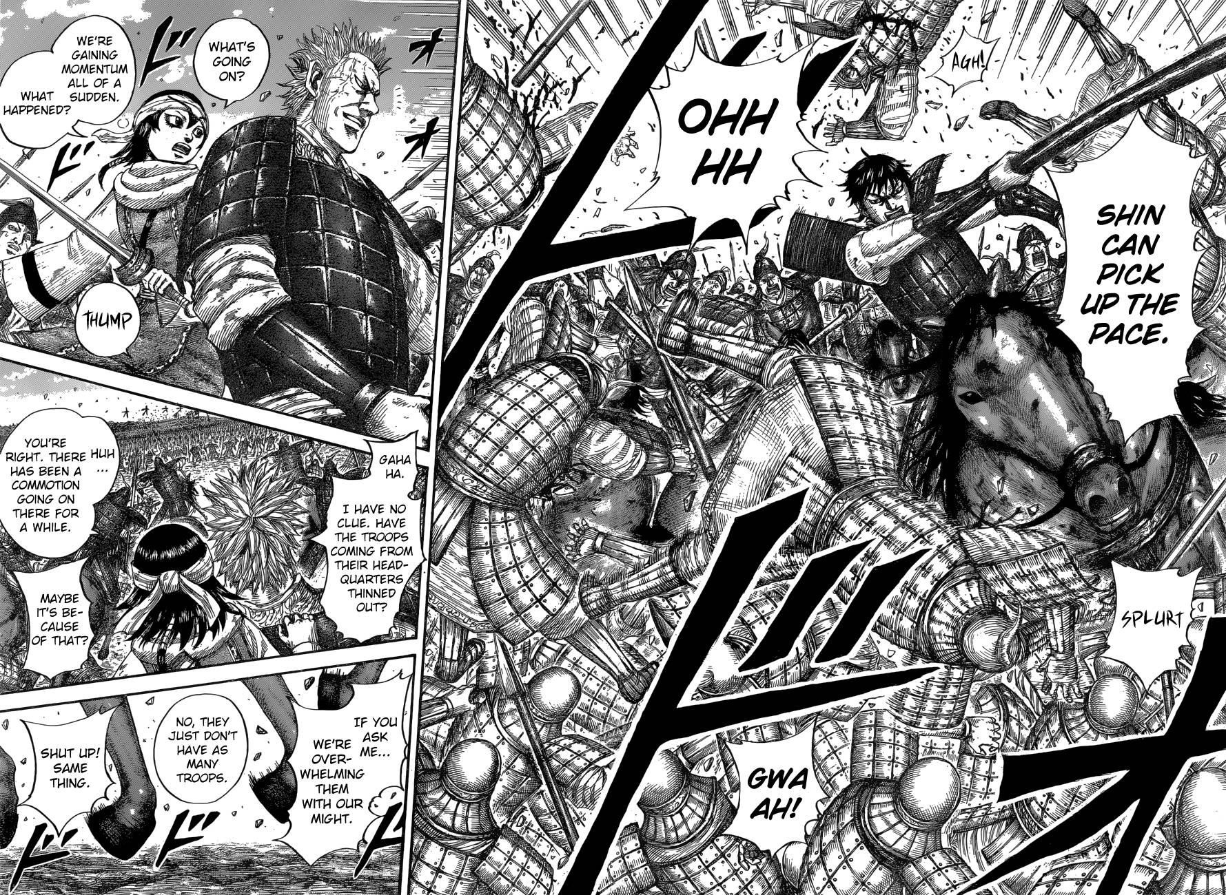 Kingdom Chapter 684 - Page 16 in English