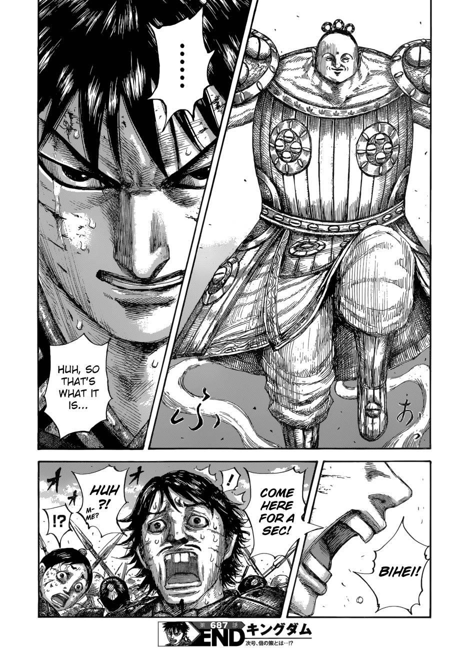 Kingdom Chapter 687 - Page 21 in English