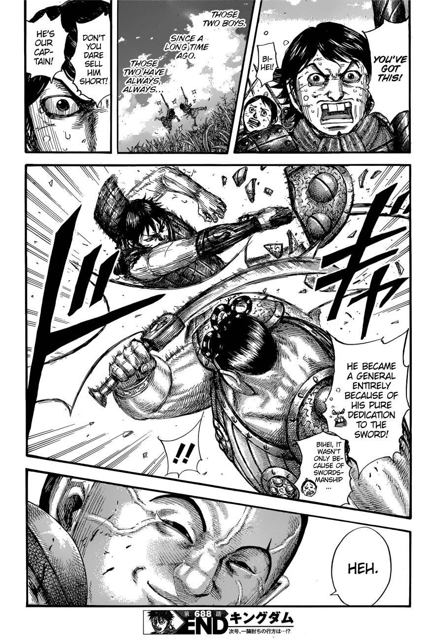 Kingdom Chapter 688 - Page 21 in English