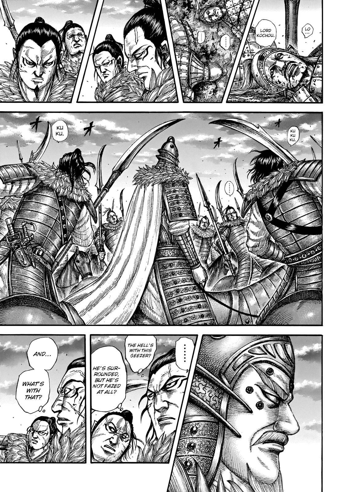 Kingdom Chapter 693 - Page 13 in English