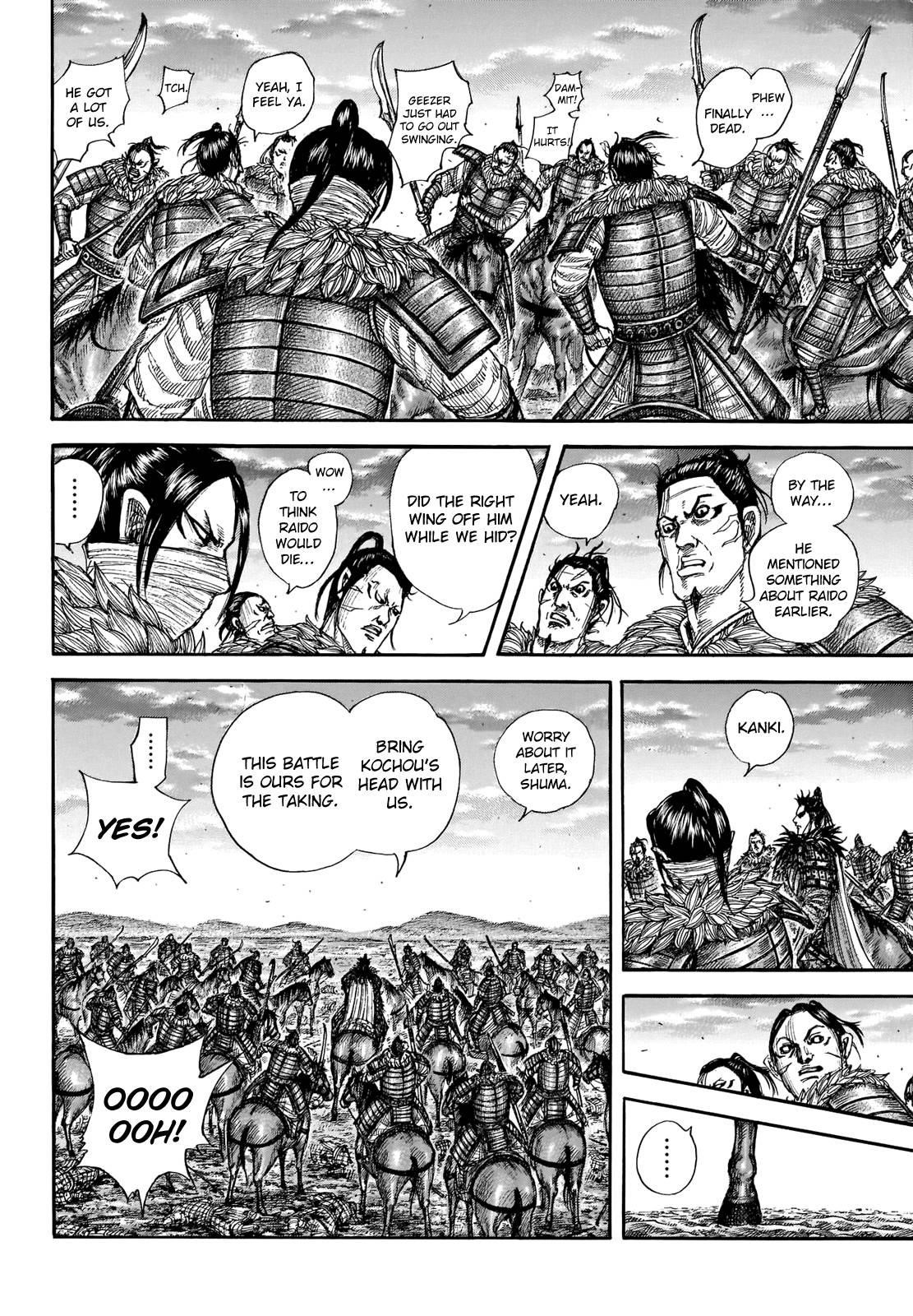 Kingdom Chapter 694 - Page 11 in English