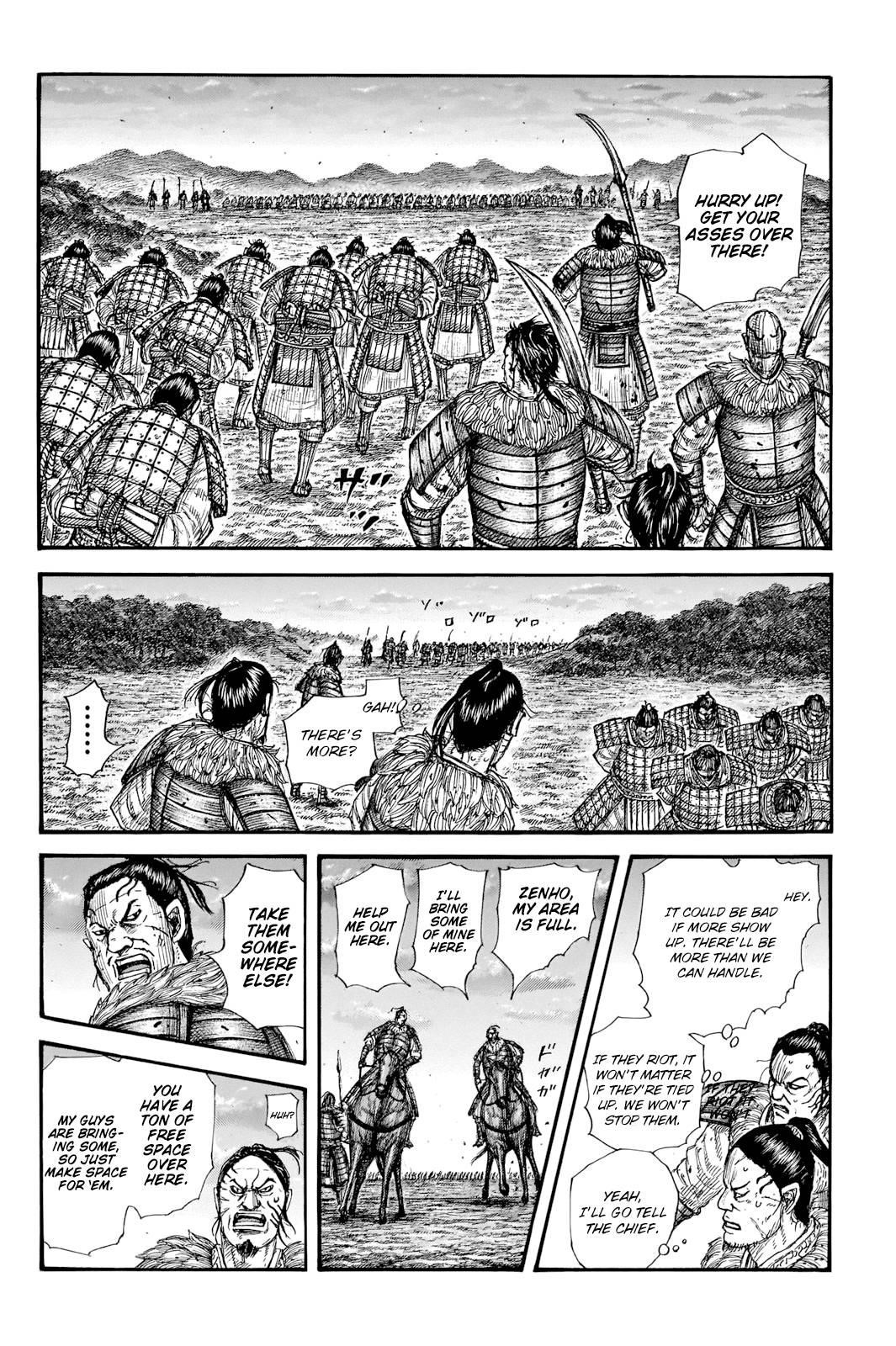 Kingdom Chapter 695 - Page 4 in English