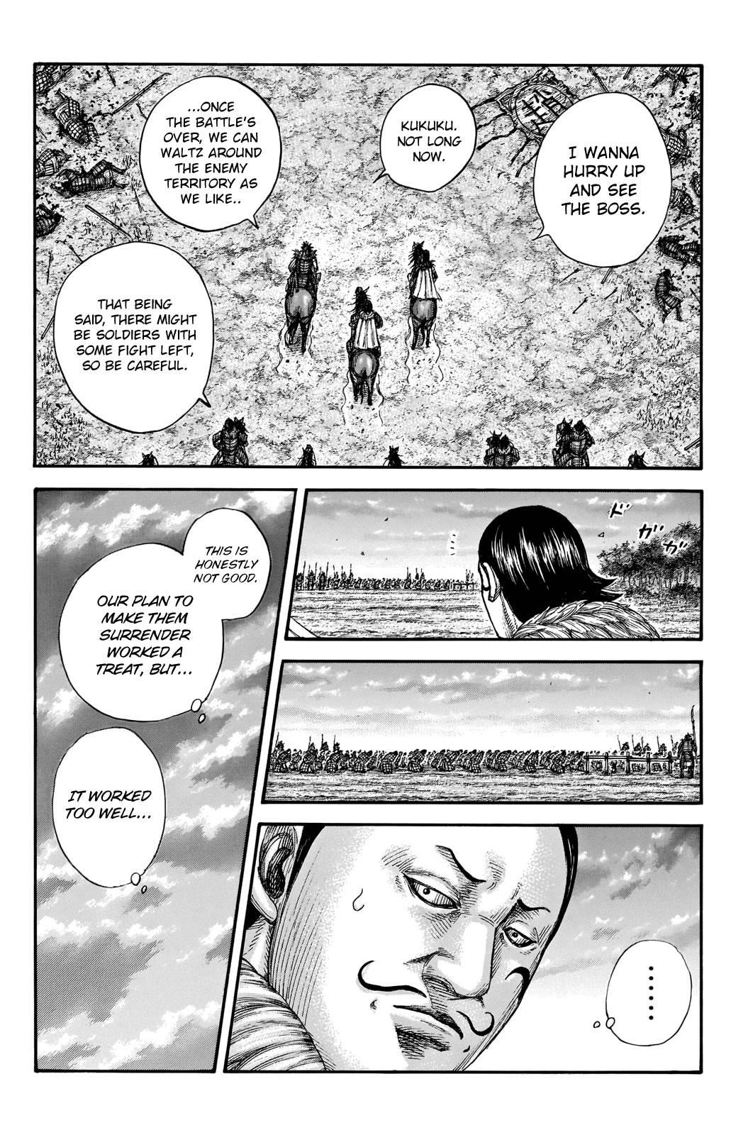 Kingdom Chapter 695 - Page 8 in English