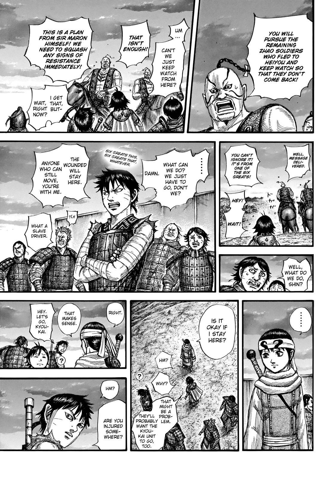 Kingdom Chapter 696 - Page 11 in English