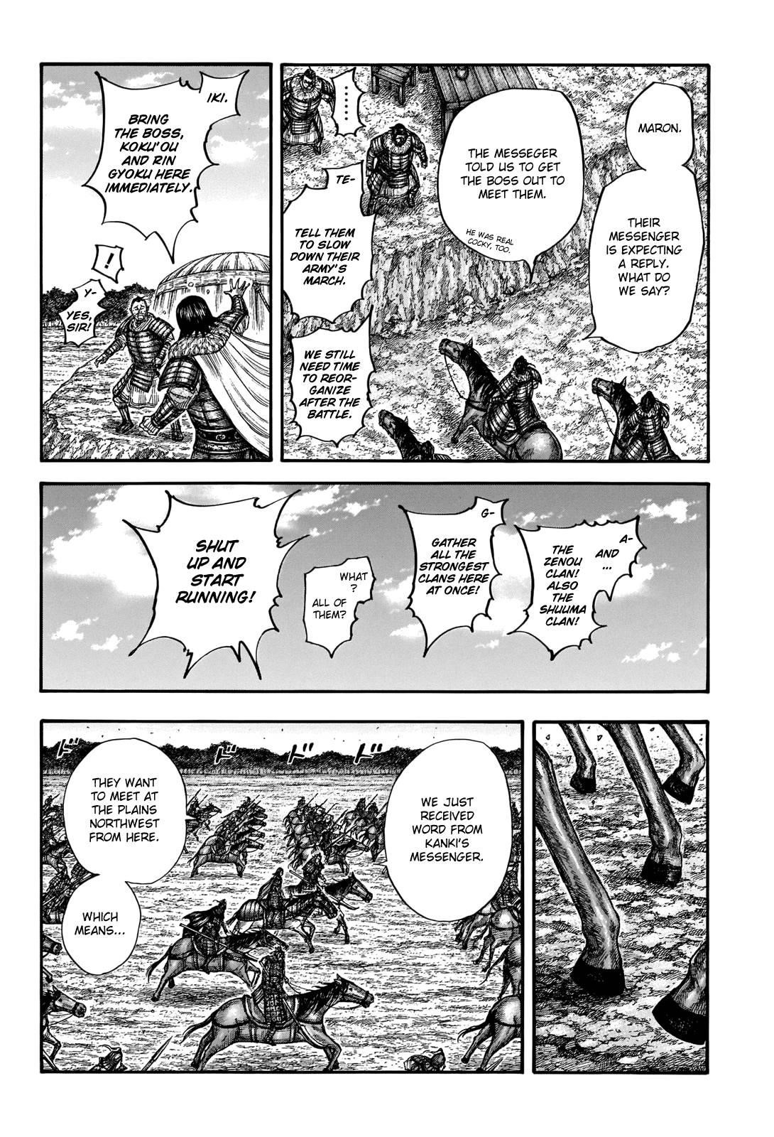 Kingdom Chapter 698 - Page 4 in English