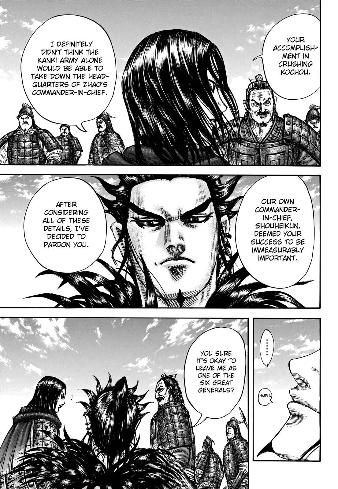 Kingdom Chapter 699 - Page 17 in English