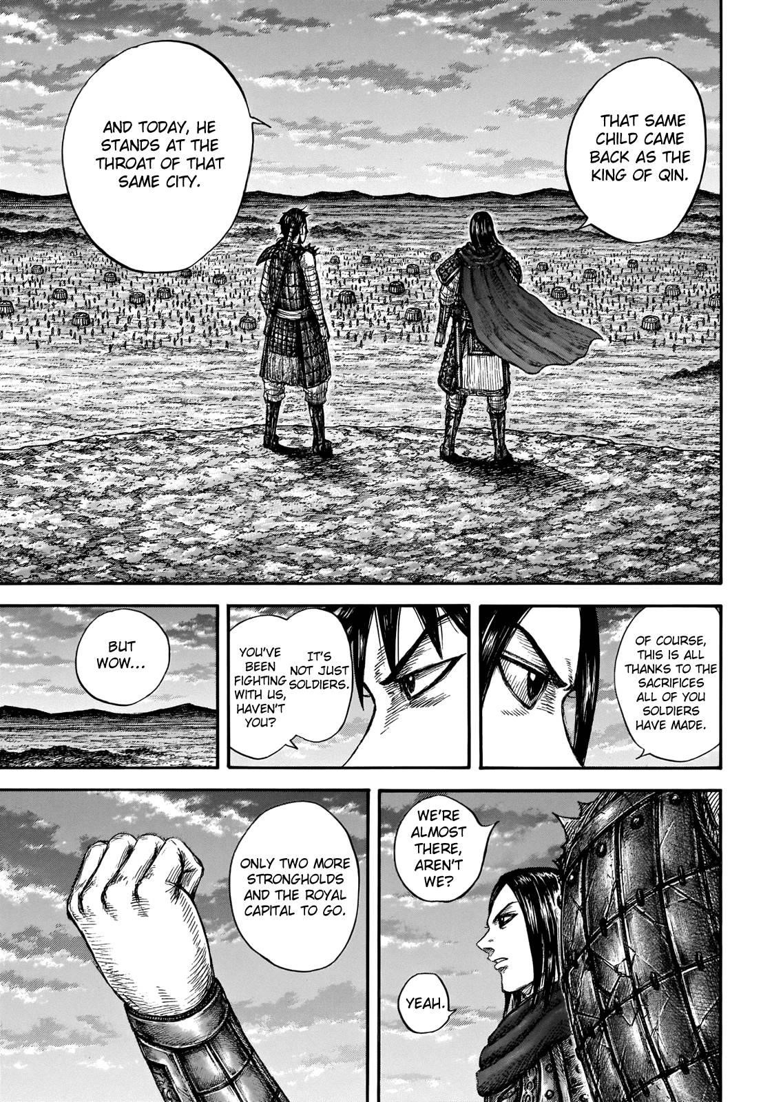 Kingdom Chapter 700 - Page 12 in English