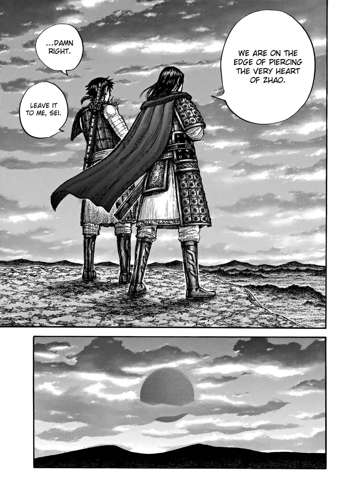 Kingdom Chapter 700 - Page 14 in English