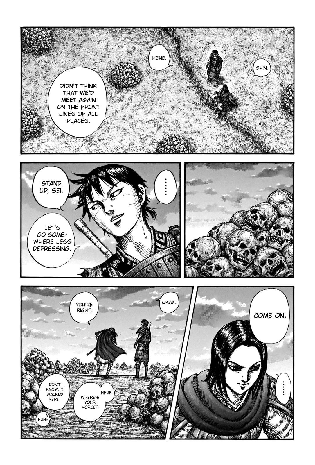 Kingdom Chapter 700 - Page 4 in English