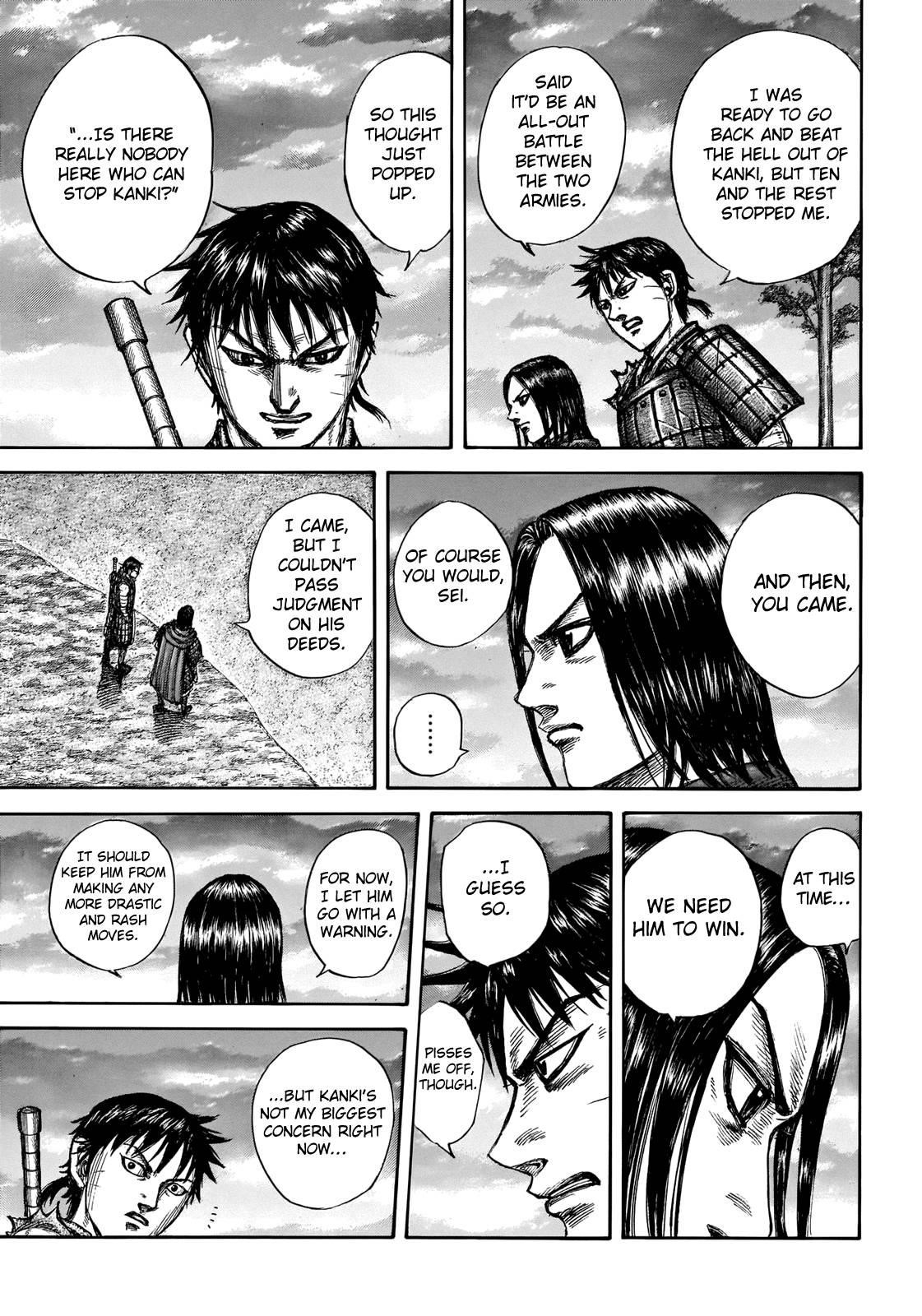 Kingdom Chapter 700 - Page 8 in English