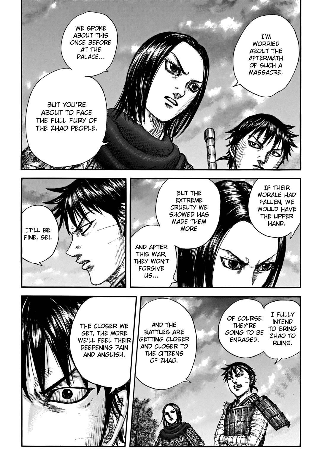 Kingdom Chapter 700 - Page 9 in English