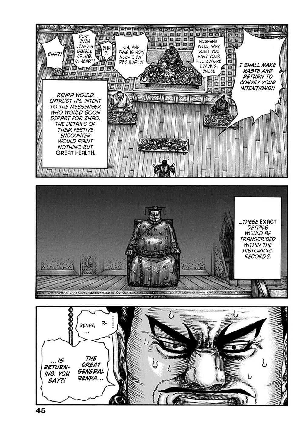 Kingdom Chapter 701 - Page 12 in English