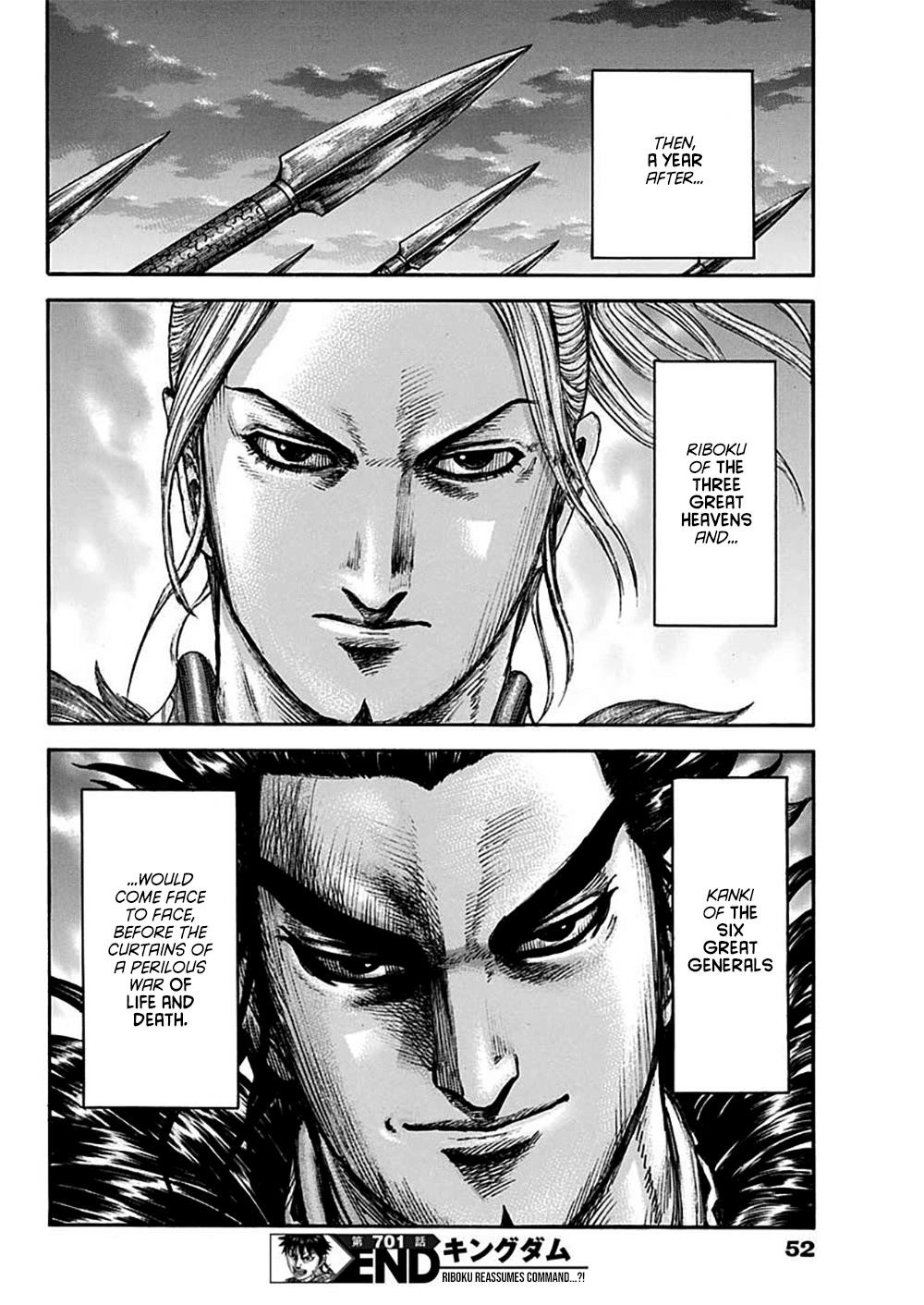 Kingdom Chapter 701 - Page 18 in English