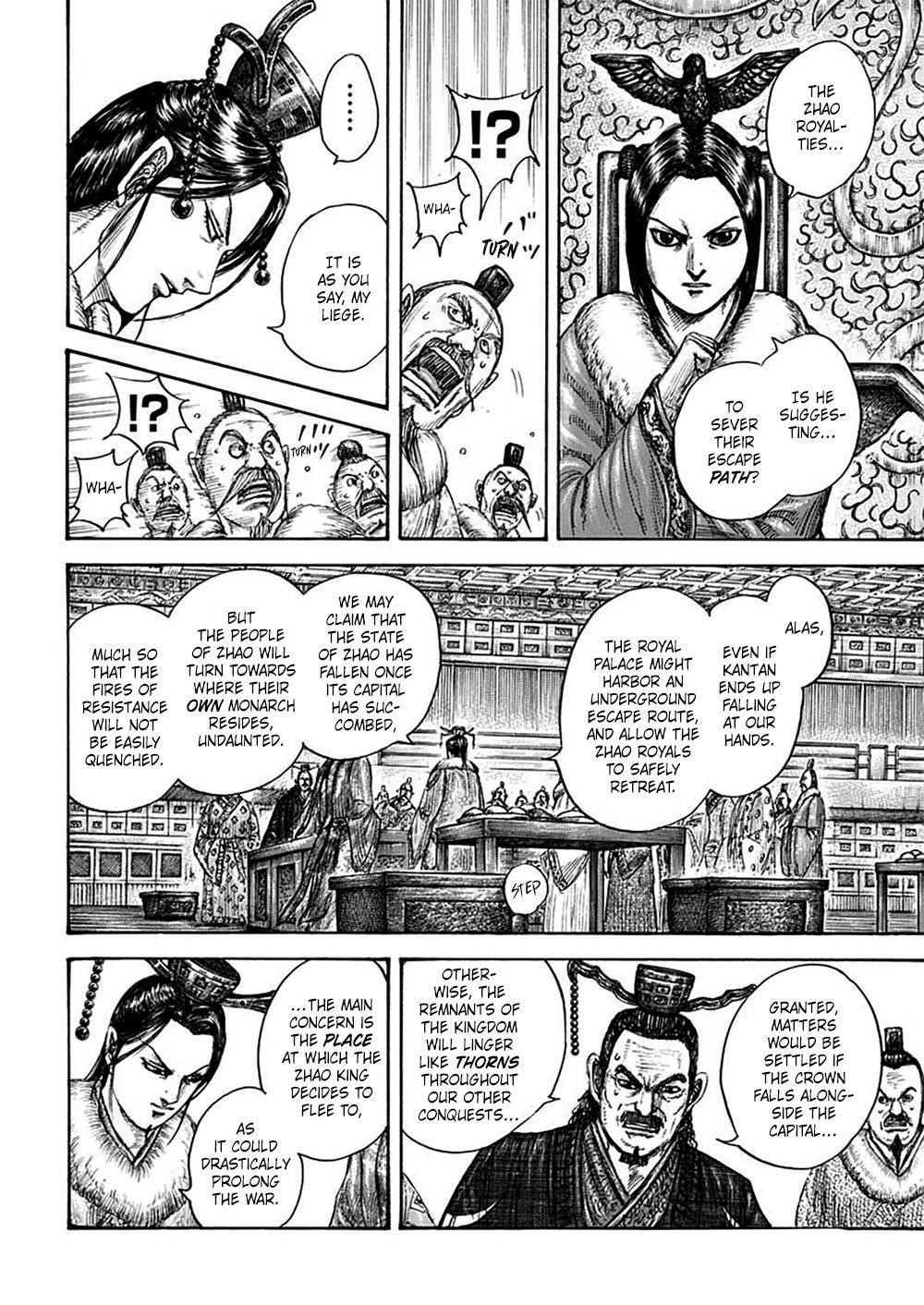 Kingdom Chapter 703 - Page 6 in English