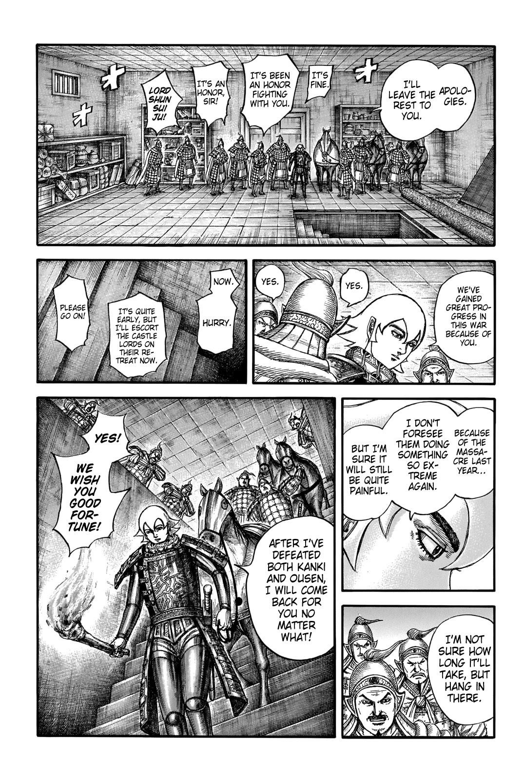 Kingdom Chapter 708 - Page 14 in English