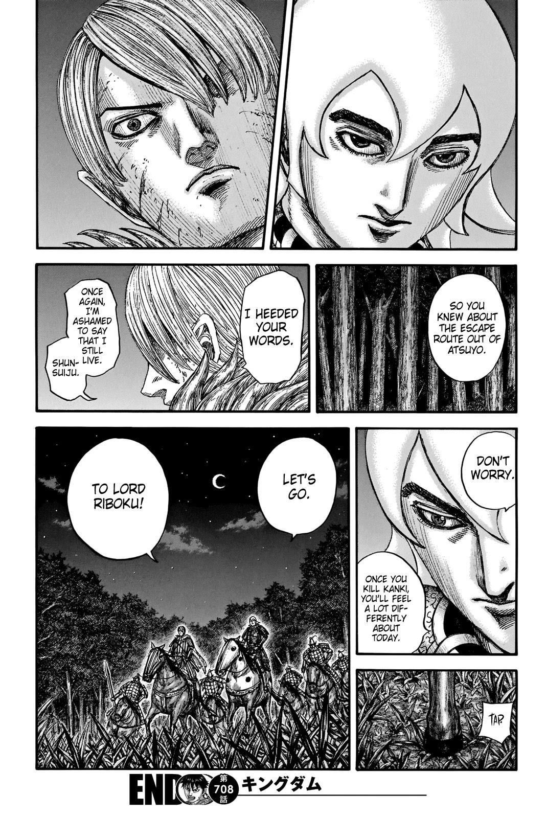 Kingdom Chapter 708 - Page 18 in English