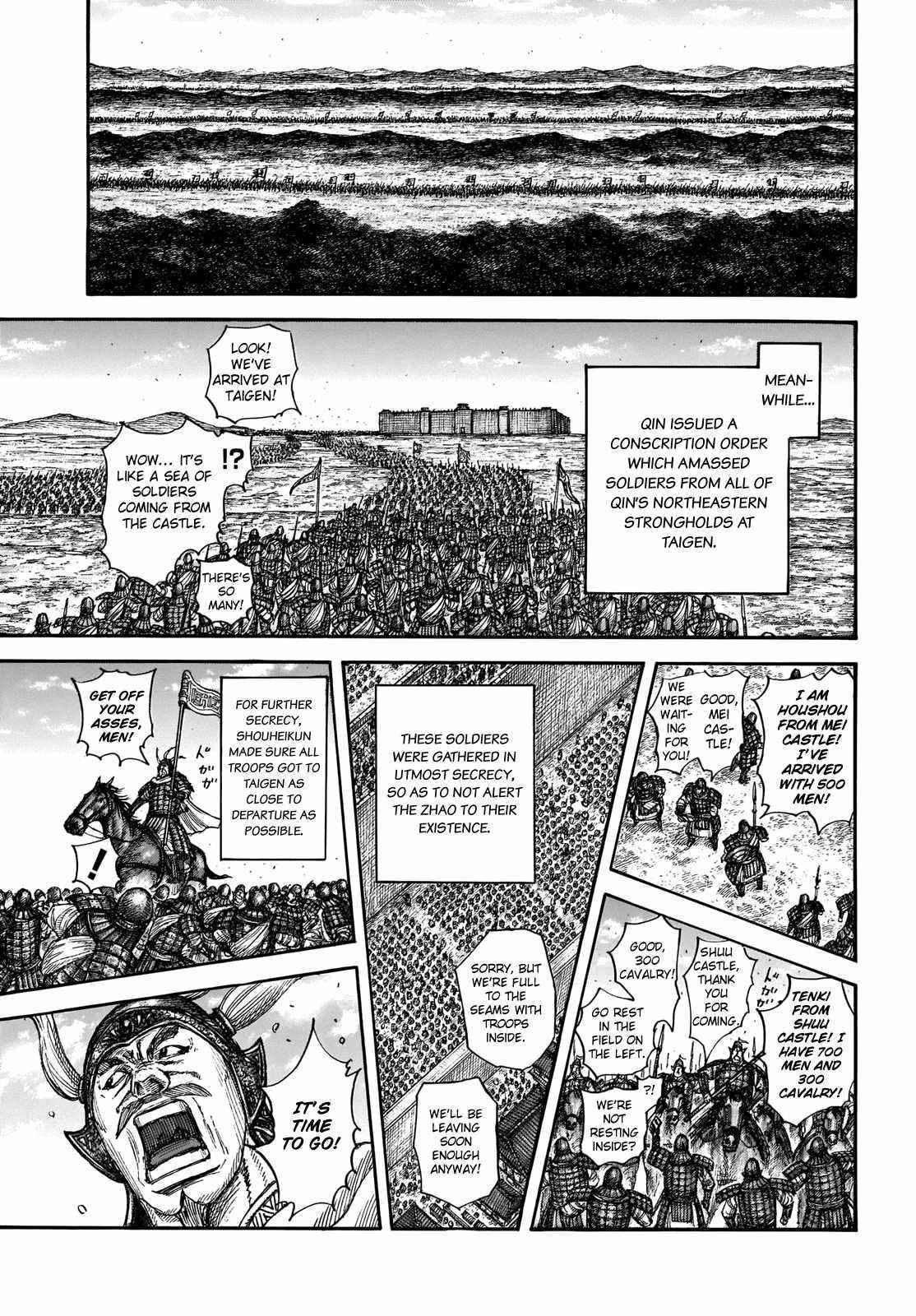 Kingdom Chapter 709 - Page 13 in English
